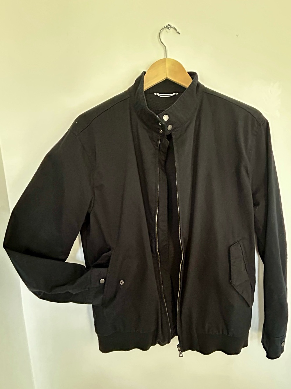 Lacoste Black Men's Bomber Jacket - Classic Casual Coat